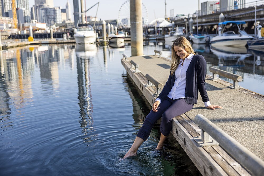 Cutter & Buck - Tofino Pants Ladies Dark Navy L